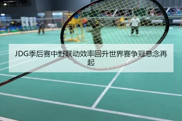 JDG季后赛中野联动效率回升世界赛争冠悬念再起